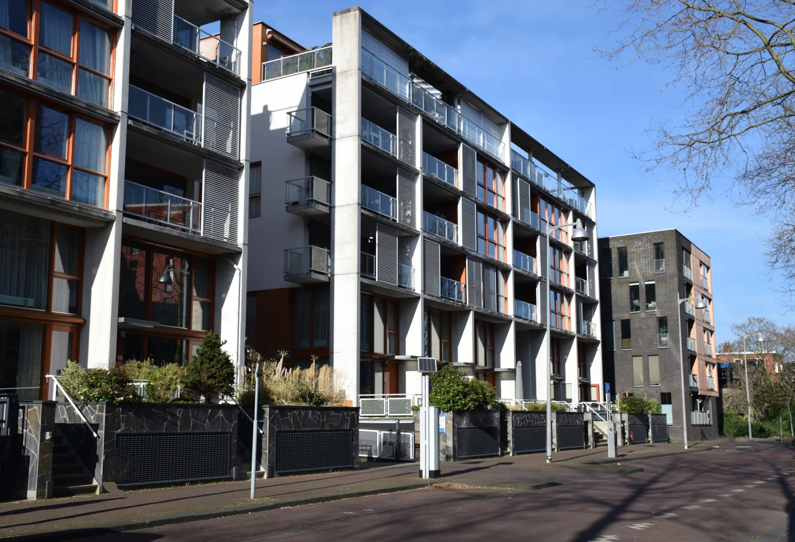 Appartementengebouw met huisvesting voor arbeidsmigranten